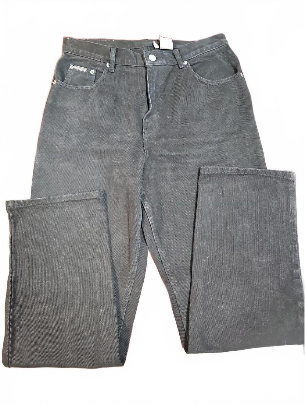 Calvin Kelin black jeans, Straight Leg, Size 14